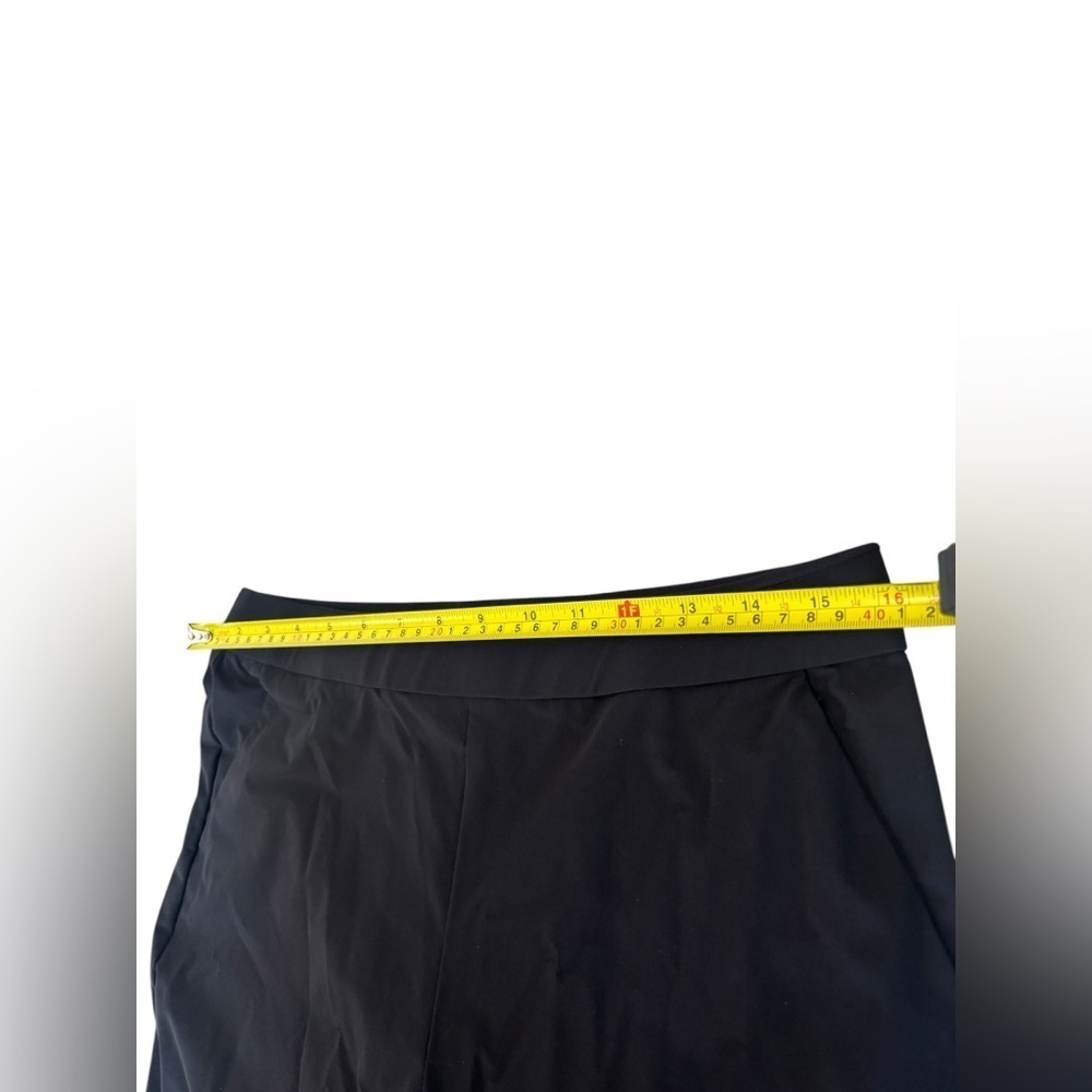 Peace of Cloth NY City Black Pull On Nylon Spandex Travel Pants Small - Picture 5 of 10